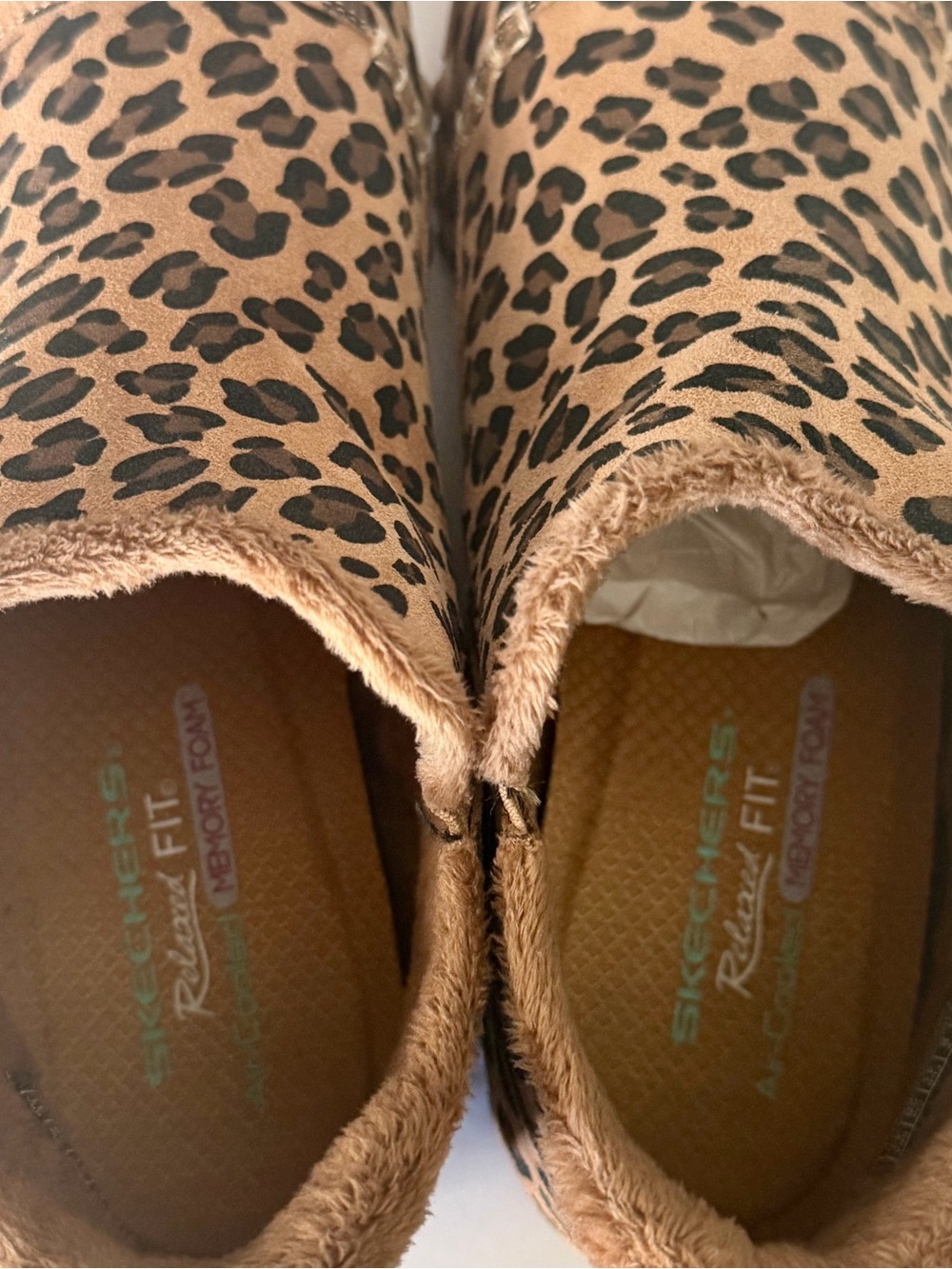 SKECHERS BIKER EARTHY CHIC Women`s Size 11 Leopard Print Bootie - Picture 8 of 9